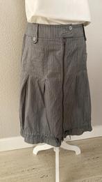 Rok Grijs gestreept Maat 42 Miss Etam, Kleding | Dames, Rokken, Ophalen, Maat 42/44 (L), Zo goed als nieuw, Miss Etam