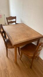 tafel met 4 stoelen, Huis en Inrichting, Tafels | Eettafels, Ophalen of Verzenden