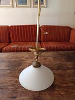 Hanglamp uitschuifbaar messing., Ophalen of Verzenden