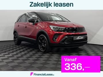 Opel Crossland 1.2 Turbo GS Line Half leder, Clima, Apple ca beschikbaar voor biedingen