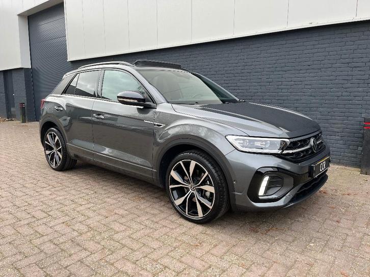 Volkswagen T-Roc 1.5 TSI DSG 2022 3X R-LINE PANO LEER BEATS, Auto's, Volkswagen, Bedrijf, Te koop, T-Roc, ABS, Achteruitrijcamera