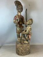 260119 Zeldzaam Groot Afrikaans Yoruba beeld uit Nigeria., Ophalen of Verzenden