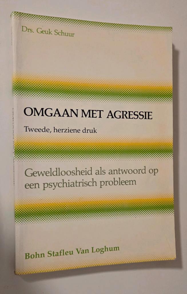 Omgaan met Agressie - Geuk Schuur, Boeken, Psychologie, Gelezen, Klinische psychologie, Ophalen of Verzenden