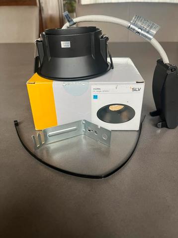 Nieuwe Zwarte Inbouwspots - 10cm - 7 stuks beschikbaar voor biedingen