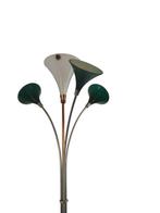 Prachtige vintage Bi-Color Italiaans design murano vloerlamp, Huis en Inrichting, Lampen | Vloerlampen, Ophalen, Gebruikt, Glas