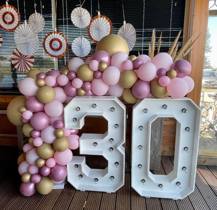 licht cijfers, Hobby en Vrije tijd, Feestartikelen | Verhuur, Nieuw, Verjaardag, Ophalen