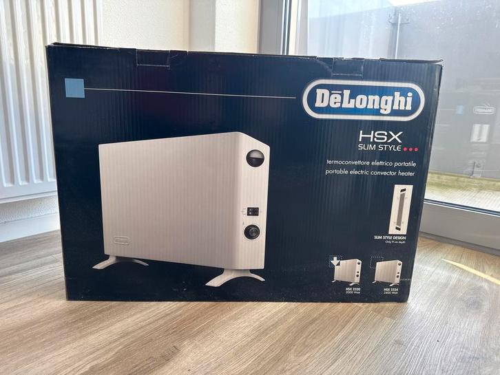DeLonghi HSX Slim Style Elektrische Kachel, Huis en Inrichting, Kachels, Zo goed als nieuw, Vrijstaand, Overige soorten, Elektrisch
