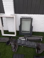 Velux dakraam GGL CK02 WIT., Raamkozijn, 75 tot 150 cm, Hout, Ophalen