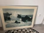 NORRSUND Foto - Zeegezicht 90x118cm, Gebruikt, Ophalen of Verzenden, 75 tot 100 cm, Foto of Poster