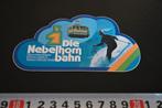 sticker Duitsland Obersdorf Allgau Die Nebelhorn bahn *, Ophalen, Zo goed als nieuw