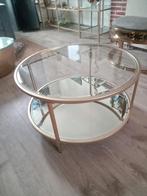 salontafel, 50 tot 100 cm, Rond, Zo goed als nieuw, Minder dan 50 cm