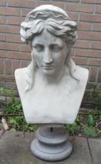 GROOT beeld borstbeeld tuinbeeld kop / hoofd Godin 70 cm, Ophalen