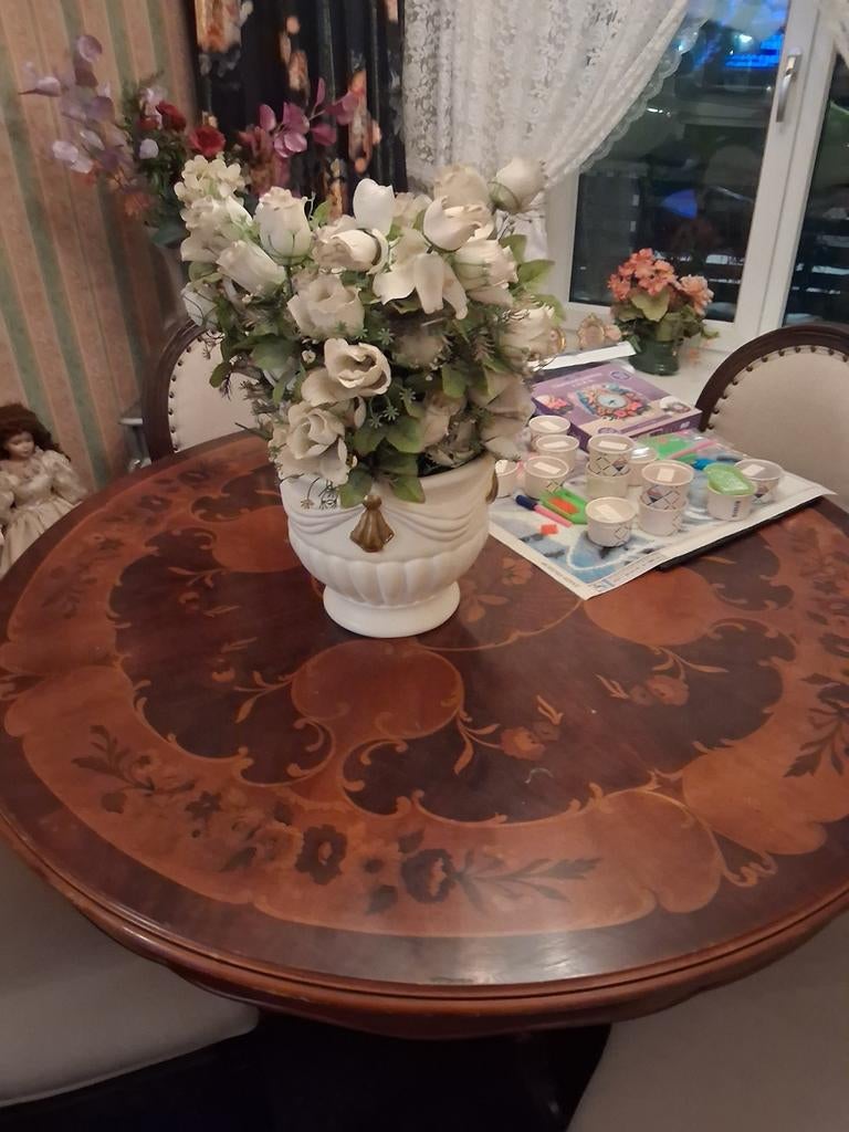 Barok Eethoek - Direct Op Te Halen, Antiek en Kunst, Antiek | Meubels | Tafels, Ophalen of Verzenden