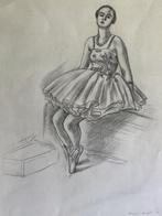 Henri Matisse – Heliogravure 1939 potloodschets ballerina, Verzenden