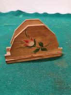 servethouder van hout beschilderd, Ophalen of Verzenden, 'T Olde Gre-j, Info@toldegrej.nl, Endepoelstraat 20f Didam