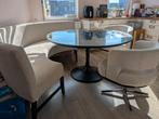 Complete eetstel, Huis en Inrichting, Ophalen, Zo goed als nieuw, 4 tot 6 stoelen