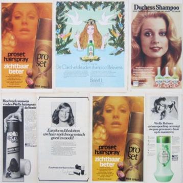 70+ vintage advertenties haarproducten 35-81 kapper haar beschikbaar voor biedingen