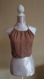 Starlights Bruine Suède Top - Maat M, Maat 38/40 (M), Bruin, Ophalen of Verzenden, Gedragen