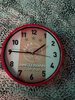 Klok ajax, Ophalen of Verzenden, Gebruikt, Wandklok