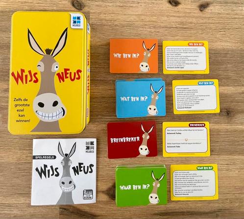 WIJSNEUS VAN MEGABLEU, Hobby en Vrije tijd, Gezelschapsspellen | Bordspellen, Zo goed als nieuw, Ophalen of Verzenden