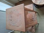 Houten plantentafel, Huis en Inrichting, Tafels | Bijzettafels, Gebruikt, Ophalen of Verzenden, 75 cm of meer, 60 cm of meer