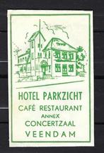 1068 Veendam hotel cafe rest PARKZICHT, Ophalen of Verzenden, Nederland
