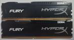 16GB DDR4 2x 8GB PC4-2134MHz Kingston Fury HyperX 2416 Desk., Computers en Software, RAM geheugen, Gebruikt, Verzenden, DDR4, Desktop
