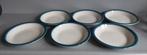 Wedgwood Blue Pacific zes soepborden 1976, Ophalen, Overige typen, Zo goed als nieuw, Wedgwood