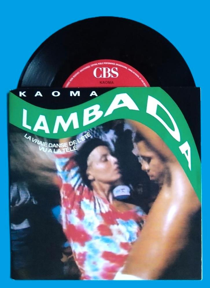 ExTop2000 Kaoma - Lambada, Cd's en Dvd's, Vinyl Singles, Zo goed als nieuw, Single, Overige genres, 7 inch, Verzenden