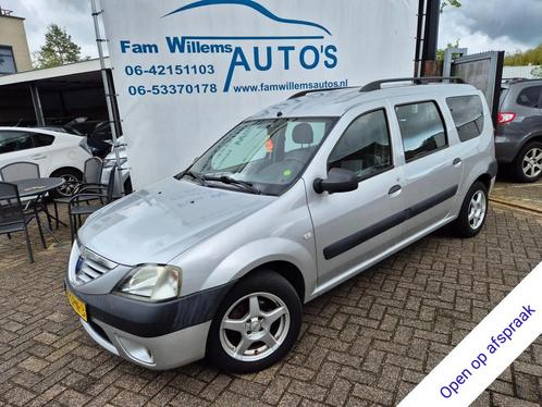 Dacia Logan MCV 1.6-16V Lauréate 7p. AIRCO (bj 2008), Auto's, Dacia, Bedrijf, Te koop, Logan MCV, ABS, Airbags, Airconditioning