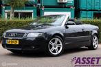 Audi A4 Cabriolet 2.4 V6 aut Pro Line Bluetooth / stoelverw, Gebruikt, Zwart, Cabriolet, 4 stoelen