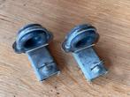2 x oog voor op rail, van brons, Ophalen of Verzenden, Gebruikt, Lijn of Blok