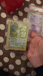 Raichu base fossil holo 14/102 pokemon kaart 1995, Ophalen of Verzenden, Zo goed als nieuw, Meerdere kaarten