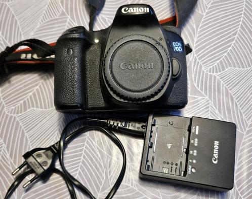 Canon EOS 70D DSLR Body met accu en lader, Audio, Tv en Foto, Fotocamera's Digitaal, Gebruikt, Spiegelreflex, Canon, Geen optische zoom