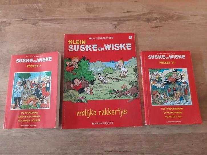 Klein Suske en Wiske En Suske en Wiske pocket nr 7 en 14, Boeken, Stripboeken, Ophalen of Verzenden