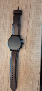 Fossil Carlyle Smartwatch, Zwart, Fossil, Ophalen of Verzenden, Zo goed als nieuw