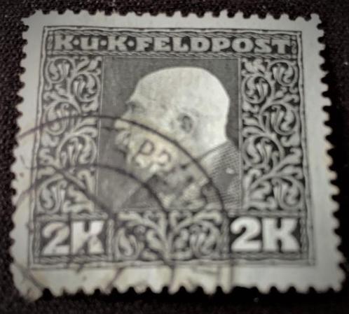 Oostenrijk Hongarije  1915 Feldpost  Mi 44 gebruikt, Postzegels en Munten, Postzegels | Europa | Oostenrijk, Gestempeld, Verzenden