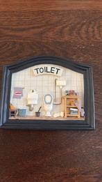 TEGELTJE VOOR OP DE WC DEUR, Ophalen of Verzenden, Zo goed als nieuw