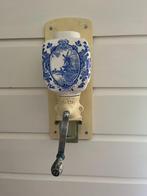 Oude wand koffiemolen PEDE keramiek met opdruk molen, Ophalen of Verzenden