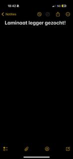 Vloerenlegger gezocht, 75 m² of meer, Beige, Nieuw, Ophalen of Verzenden