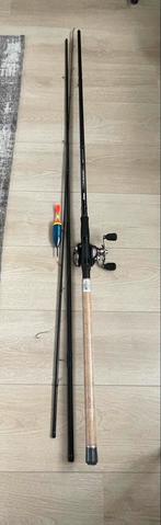 Vishengel Okuma Ceymar en Signol molen, Watersport en Boten, Hengelsport | Witvissen, Ophalen of Verzenden, Zo goed als nieuw