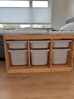 Kastje met opbergbakken, Kinderen en Baby's, Kinderkamer | Commodes en Kasten, Gebruikt, Kast, 50 tot 70 cm, 100 cm of meer