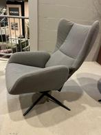 Draai relax fauteuil Kebe grijs - 20% extra korting, Huis en Inrichting, Fauteuils, Nieuw, Minder dan 75 cm, Minder dan 50 cm