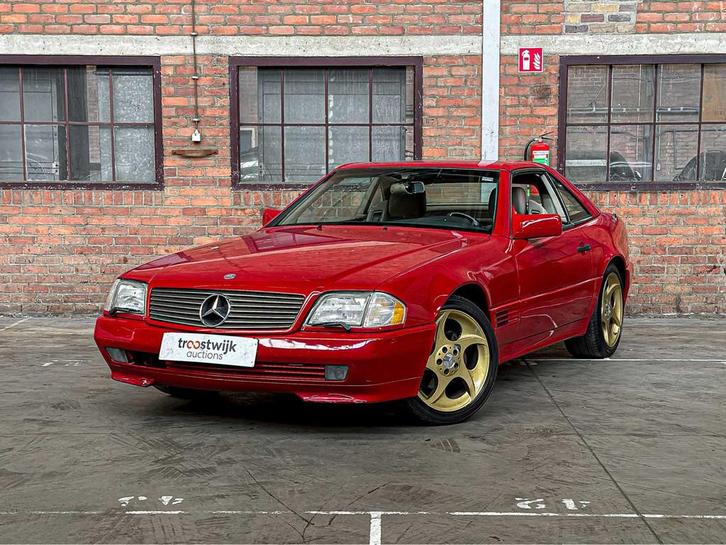 Mercedes-Benz SL500 (Hardtop) 320pk 1994 SL-Klasse, Auto's, Mercedes-Benz, Bedrijf, SL, Open dak, Overige brandstoffen, Cabriolet