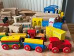 Houten Trein Set - Uren Speelplezier, Ophalen, Gebruikt, Overige typen