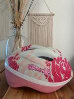 Volare Fietshelm Deluxe | Roze Bloemen, Meisje, Overige maten, Zo goed als nieuw, Volare