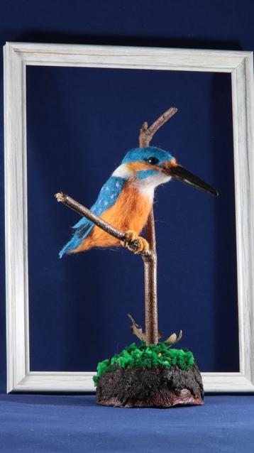 Handgemaakte ijsvogel beschikbaar voor biedingen