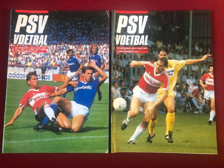 PSV Voetbal magazine posters Ronald Koeman Berry van Aerle, Verzamelen, Sportartikelen en Voetbal, Zo goed als nieuw, Boek of Tijdschrift