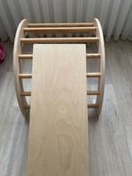 Houten Klimrek 2 in 1, Kinderen en Baby's, Speelgoed | Buiten | Speeltoestellen, Ophalen, Gebruikt, Glijbaan