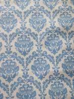 vintage barok behang 4 rollen, Ophalen of Verzenden, Blauw